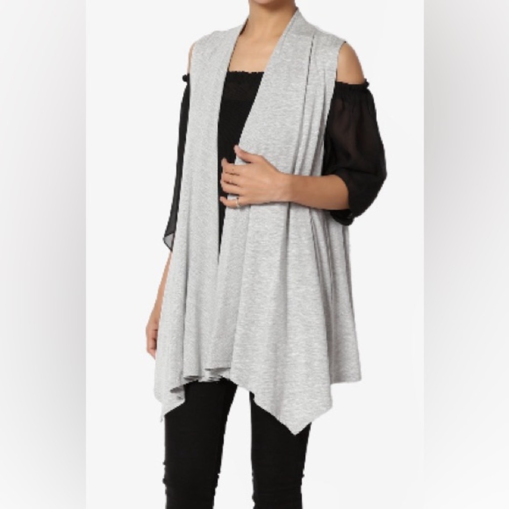 NY‎ & Co. Sleeveless Soft Cardigan